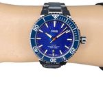 Oris Staghorn Restoration Limited Edition 01 733 7766 4185-Set (2023) - Blauw wijzerplaat 42mm Staal (1/8)