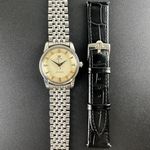 Omega Seamaster 2846 (1958) - Wit wijzerplaat 34mm Staal (3/8)