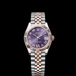 Rolex Datejust 31 278271 (2023) - Purple dial 37 mm Gold/Steel case (1/1)