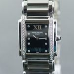 Patek Philippe Twenty~4 4910/10A-011 (2000) - Zwart wijzerplaat 25mm Staal (7/8)