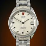 Omega Seamaster 198.001 (1970) - Wit wijzerplaat 37mm Staal (1/8)