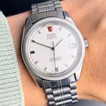 Omega Seamaster 198.001 (1970) - White dial 37 mm Steel case (2/8)