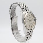 Rolex Datejust 1601 (1972) - Zilver wijzerplaat 36mm Staal (2/8)