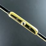 Cartier Tank 366001 (1990) - Champagne dial 20 mm Gold/Steel case (5/8)