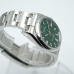 Rolex Oyster Perpetual 36 126000 (2023) - Green dial 36 mm Steel case (5/8)
