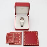 Cartier Santos Galbée 1564 (1995) - Beige dial 29 mm Steel case (8/8)