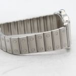 Cartier Santos Galbée 1564 (1995) - Beige dial 29 mm Steel case (5/8)
