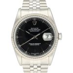 Rolex Datejust 36 16234 (2000) - Zwart wijzerplaat 36mm Staal (2/8)