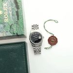 Rolex Datejust 36 16234 (2000) - Black dial 36 mm Steel case (8/8)