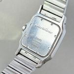 Cartier Santos Galbée 987901 (1992) - Champagne dial 29 mm Steel case (5/7)