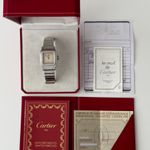 Cartier Santos Galbée 987901 (1992) - Champagne wijzerplaat 29mm Staal (7/7)