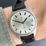 Omega Genève 136.041 (1969) - Wit wijzerplaat 35mm Staal (2/8)