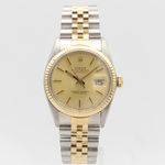 Rolex Datejust 36 16013 (1983) - 36mm Goud/Staal (1/8)