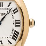 Cartier Tortue 2496C (2010) - Silver dial 34 mm Yellow Gold case (4/6)