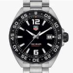 TAG Heuer Formula 1 Quartz WAZ1110.BA0875 (2024) - Black dial 41 mm Steel case (1/1)