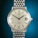 Omega Seamaster 136.010 (1968) - Wit wijzerplaat 34mm Staal (1/8)