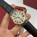 Cartier Ronde Louis Cartier W6800251 (2024) - Zilver wijzerplaat 36mm Roségoud (7/8)