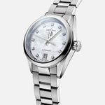 TAG Heuer Carrera Lady WBN2412.BA0621 (2024) - Wit wijzerplaat 29mm Staal (1/1)