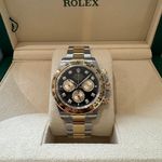 Rolex Daytona 126503 (2024) - Black dial 40 mm Gold/Steel case (2/8)