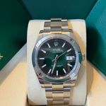 Rolex Datejust 41 126300 (2026) - Green dial 41 mm Steel case (2/7)