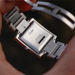 Cartier Tank Française W51002Q3 (2013) - Silver dial 28 mm Steel case (3/8)