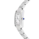 Cartier Tank Française W51002Q3 (2013) - Silver dial 28 mm Steel case (5/8)