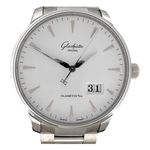 Glashütte Original Senator Excellence 1-36-03-05-02-71 (2024) - Wit wijzerplaat 42mm Staal (1/8)