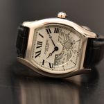 Cartier Tortue CPCP (2015) - White dial 48 mm White Gold case (4/8)