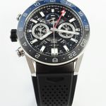 TAG Heuer Carrera CBG2A1Z.FT6157 (2023) - Zwart wijzerplaat 45mm Staal (3/8)