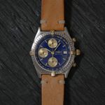 Breitling Chronomat 81950 (1988) - Blauw wijzerplaat 39mm Staal (2/8)