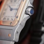 Cartier Santos Galbée 1057930 (Unknown (random serial)) - White dial 24 mm Steel case (7/8)