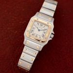 Cartier Santos Galbée 1057930 (Unknown (random serial)) - White dial 24 mm Steel case (2/8)