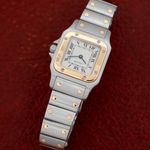 Cartier Santos Galbée 1057930 (Unknown (random serial)) - White dial 24 mm Steel case (5/8)