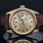 Rolex Day-Date 1803 (1973) - Champagne dial 36 mm Yellow Gold case (4/4)
