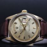 Rolex Day-Date 1803 (1973) - Champagne dial 36 mm Yellow Gold case (3/4)