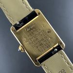 Cartier Tank 5057001 (1990) - White dial 20 mm Gold/Steel case (4/8)