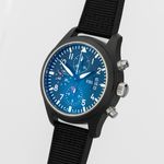 IWC Pilot IW378901 (Onbekend (willekeurig serienummer)) - Zwart wijzerplaat 44mm Keramiek (3/8)