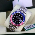 Rolex GMT-Master II 16710 (2001) - Zwart wijzerplaat 40mm Staal (1/8)