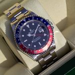 Rolex GMT-Master II 16710 (2001) - Zwart wijzerplaat 40mm Staal (3/8)