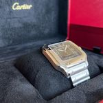 Cartier Santos WSSA0062 (2025) - Green dial 40 mm Steel case (4/4)