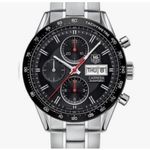 TAG Heuer Carrera Calibre 16 CV201AH.BA0725 (2024) - Black dial 41 mm Steel case (1/1)