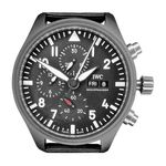 IWC Pilot Chronograph Top Gun IW389101 (2024) - Black dial 45 mm Ceramic case (1/8)