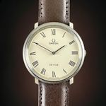 Omega De Ville 111.077 (1970) - White dial 33 mm Steel case (1/8)