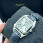 Cartier Santos Dumont WSSA0085 (2025) - Zilver wijzerplaat 31mm Staal (2/3)
