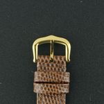 Cartier Tank 2415 (1990) - Red dial 20 mm Silver case (8/8)