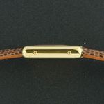 Cartier Tank 2415 (1990) - Red dial 20 mm Silver case (6/8)