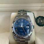 Rolex Datejust 41 126334 (2021) - Blauw wijzerplaat 41mm Staal (2/8)