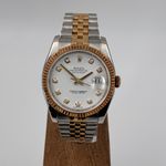 Rolex Datejust 36 116233 (2019) - White dial 36 mm Gold/Steel case (3/7)