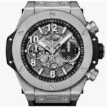 Hublot Big Bang Unico 421.NX.1170.RX (2024) - Transparant wijzerplaat 44mm Titanium (1/1)