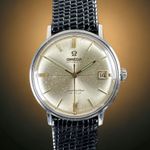 Omega Seamaster DeVille 14770 (1963) - Wit wijzerplaat 34mm Staal (1/8)